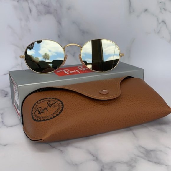 SOLD-Ray-Ban Oval RB3547N Mirror Lens Unisex - Picture 2 of 15